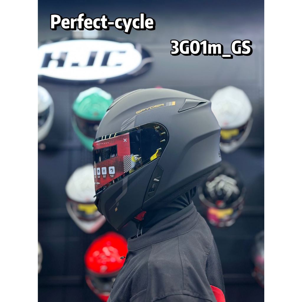 Spyder Rover PD S0 V2 - Modular Helmet with Dual Visor (Free Clear ...