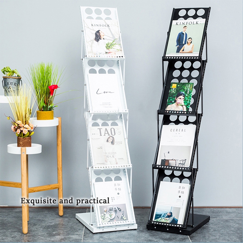 Brochure Holder Newspaper Data Rack Newspaper Stand Organizer Magazine ...