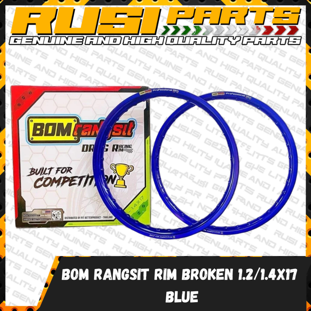 BOM RANGSIT RIM BROKEN 1.2/1.4X17 | Shopee Malaysia
