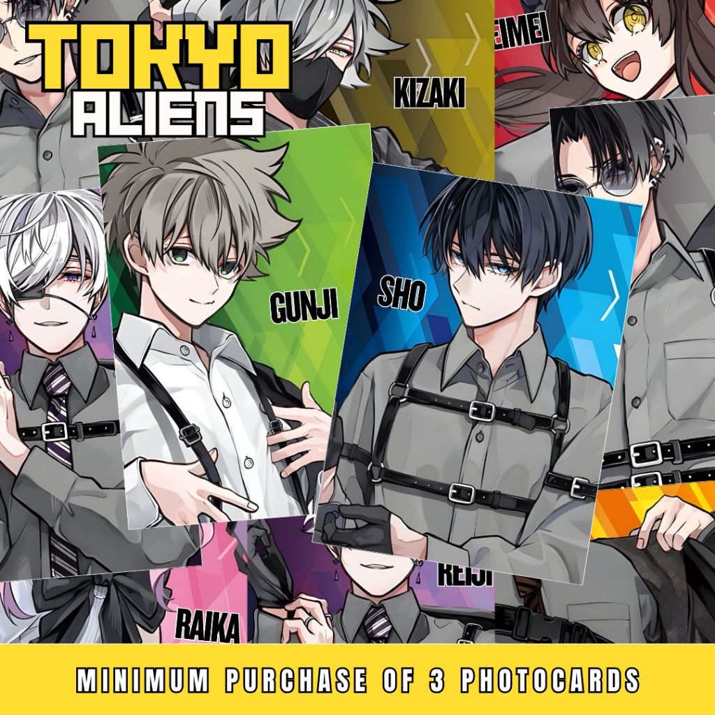 Aliens Characters Laminated Manga Art Photocards | Shopee Malaysia