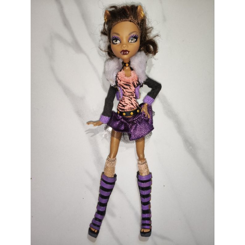 Monster High Basic Doll - Clawdeen Wolf - Basic Wave Rerelease 2008 ...