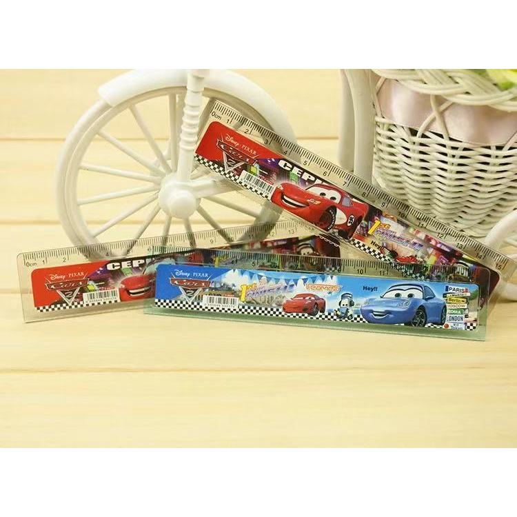 20cm Cartoon Acrylic Straight Rulers Student Stationery Measuring Ruler ...
