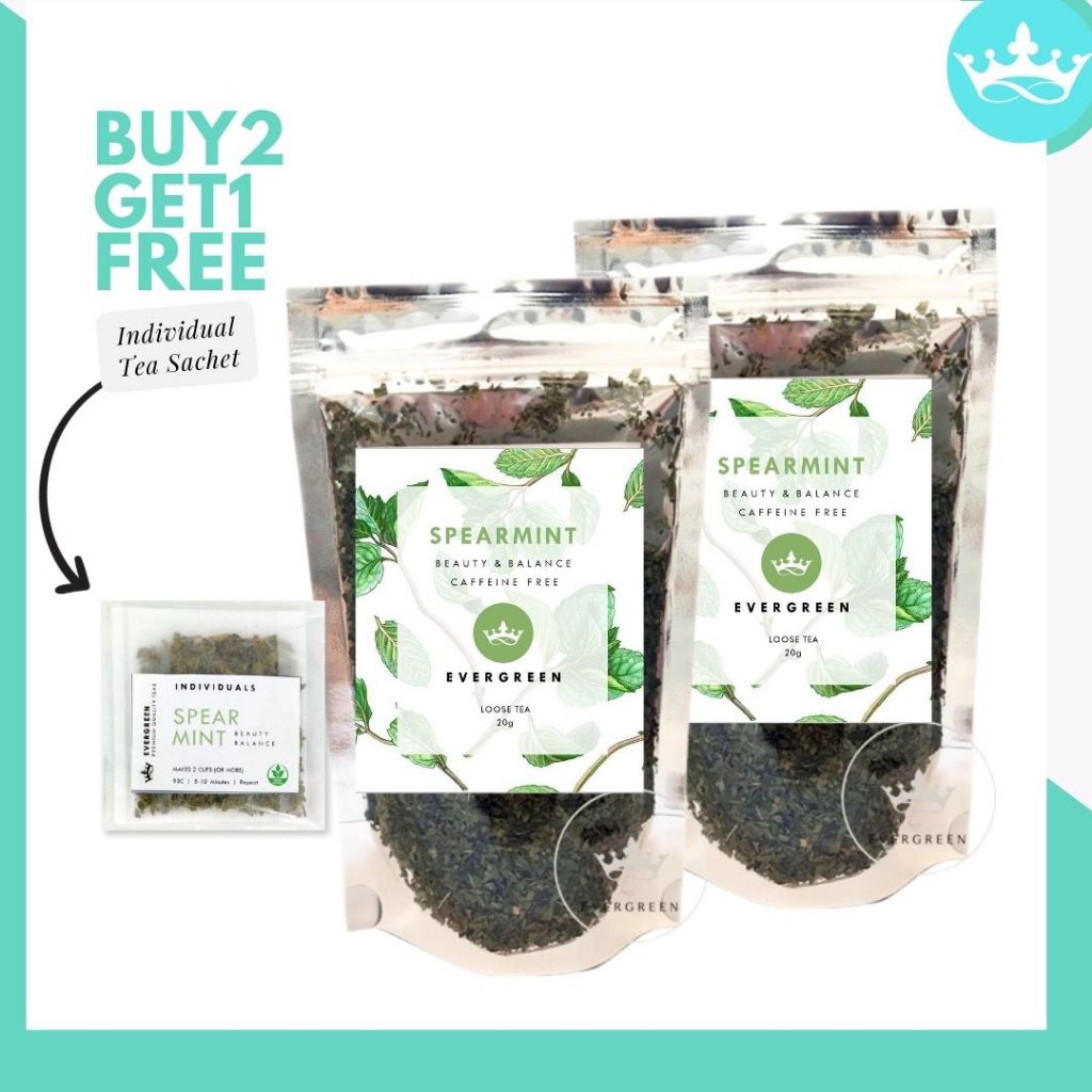 Organic Spearmint tea Asia 20g Herbal | Balance Hormones Acne PCOS ...
