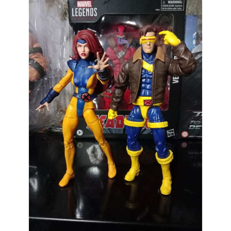 Marvel Legends X-men Cyclops and Jean Grey set from Love triangle ...