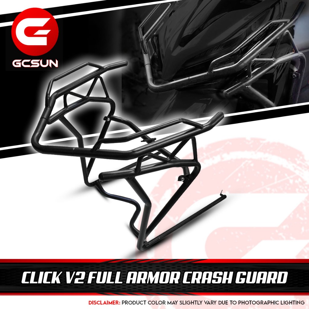 HONDA CLICK V2 FULL ARMOR CRASH GUARD - GCSUN MOTORCYCLE | Shopee Malaysia