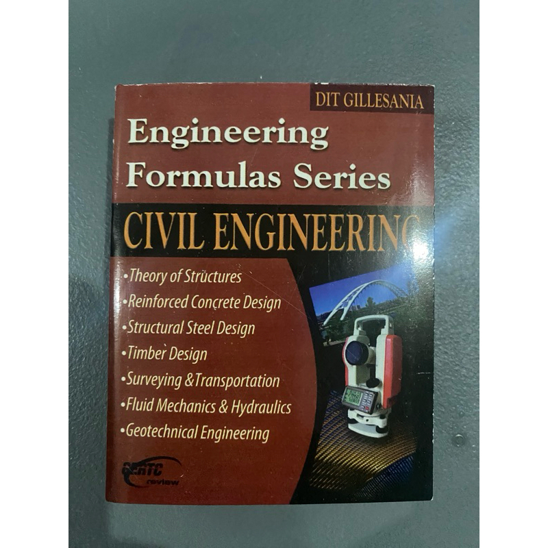 Engineering Formulas Series CIVIL ENGINEERING | Shopee Malaysia