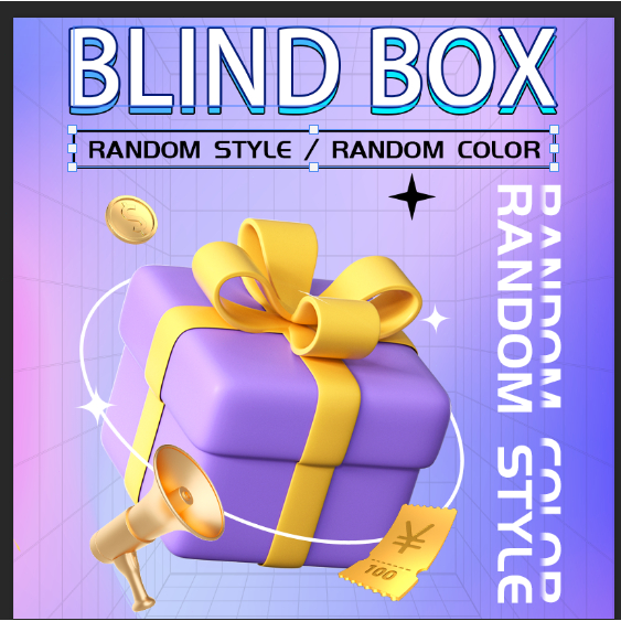 Blind Box Random style random color (Non refundable/non exchangeable ...