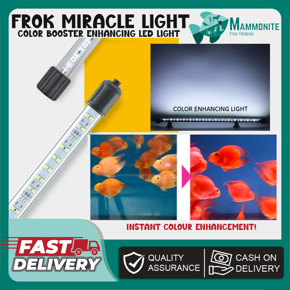 FROK Miracle Light Fish Color Enhancing and Boosting Light Submersible ...