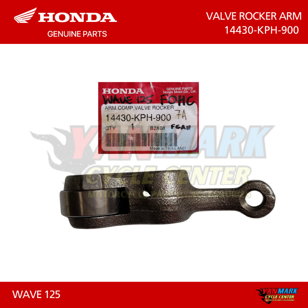 HONDA - VALVE ROCKER ARM - WAVE 125 | XRM 125 | RS 125 - 14430-KPH-900 ...