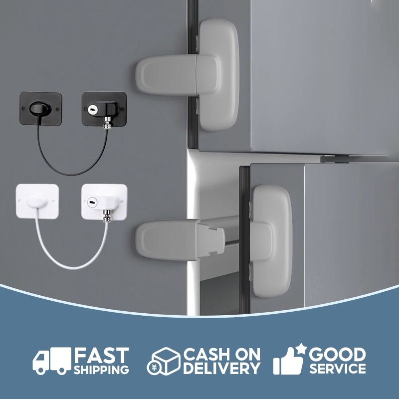 Refrigerator Door Lock Children's Safety Lock for Window Safety Limit ...