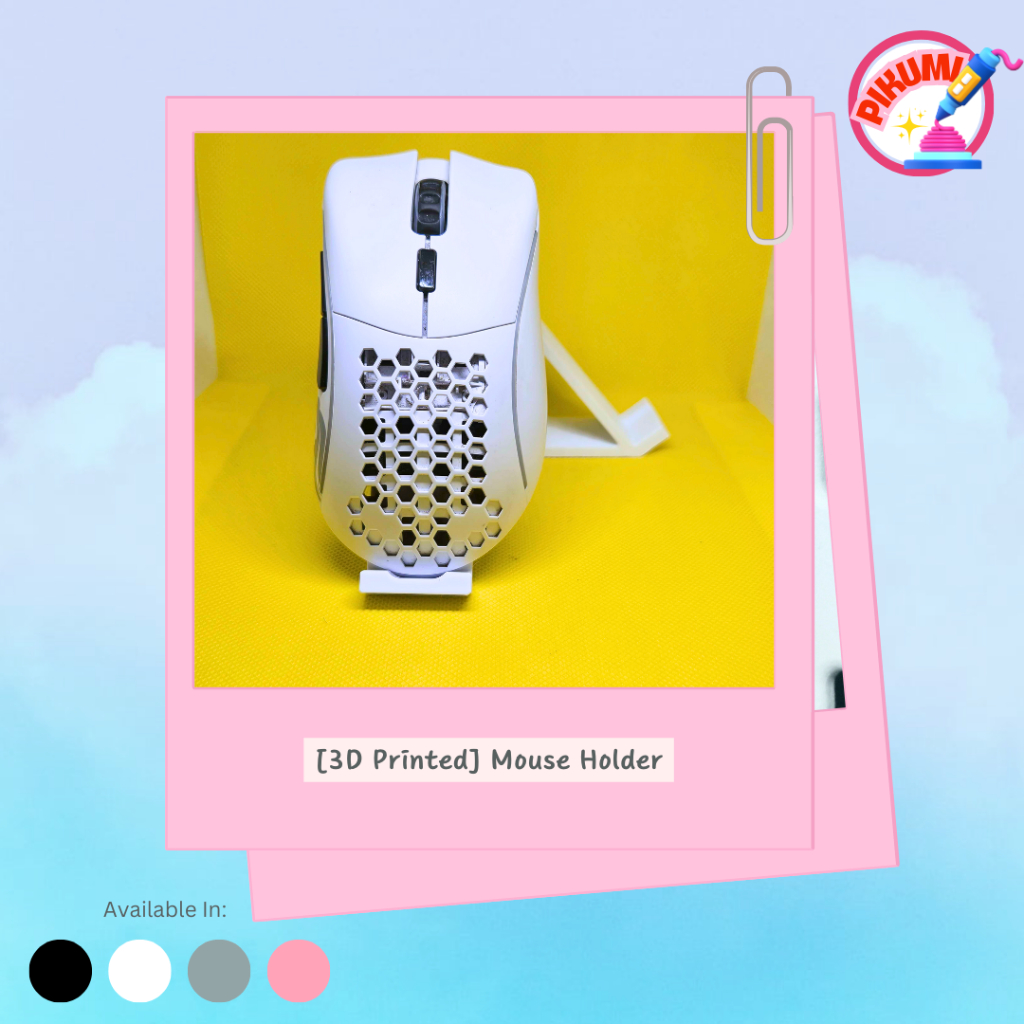 [3D Printed] Mouse Display Stand (slim) | Shopee Malaysia