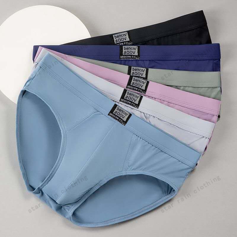 BYC Men's 100% Cotton Briefs – 5-Pack Slim Fit White Underwear (Made In Indonesia)