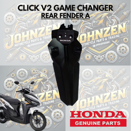 HONDA CLICK 125 V2 GC/V3 REAR FENDER A 80100-K59-T10ZA | Shopee Malaysia