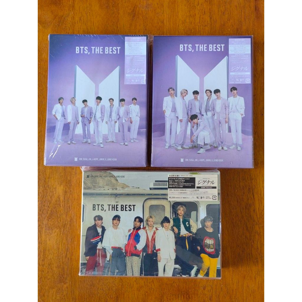 BTS, The Best Japanese Limited Edition (A, B, & C versions) | Shopee ...