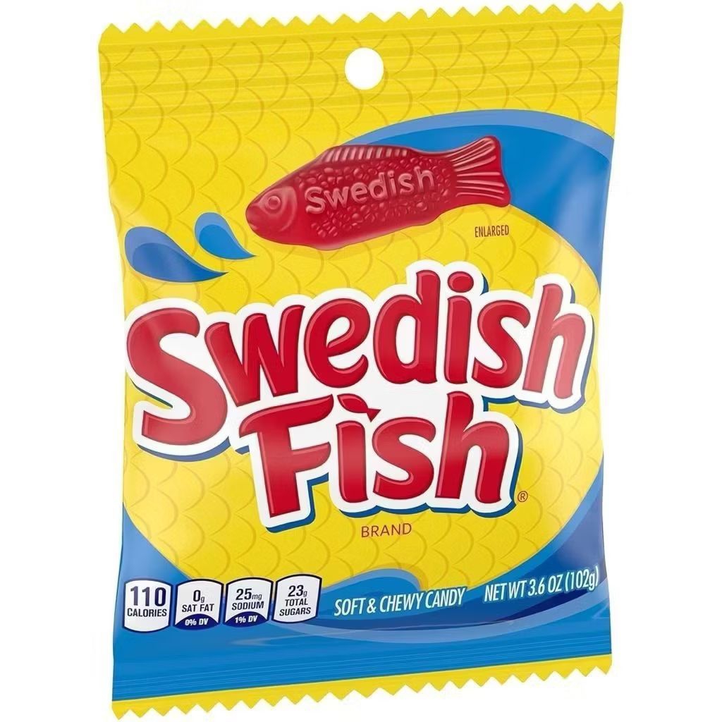 SWEDISH FISH SOFT & CHEWY CANDY 102G | Shopee Malaysia