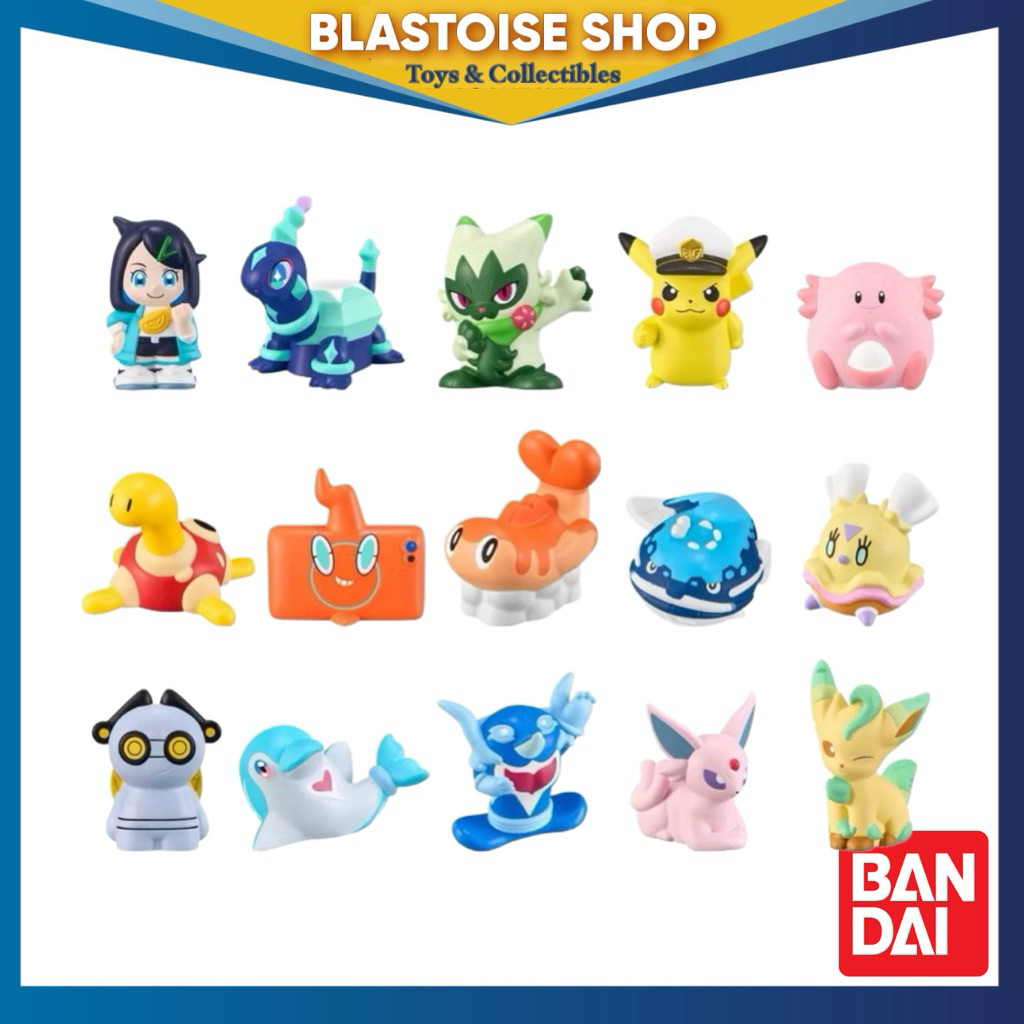 Pokemon Kids Finger Puppet: Liko Terapagos Captain Pikachu Rotom ...