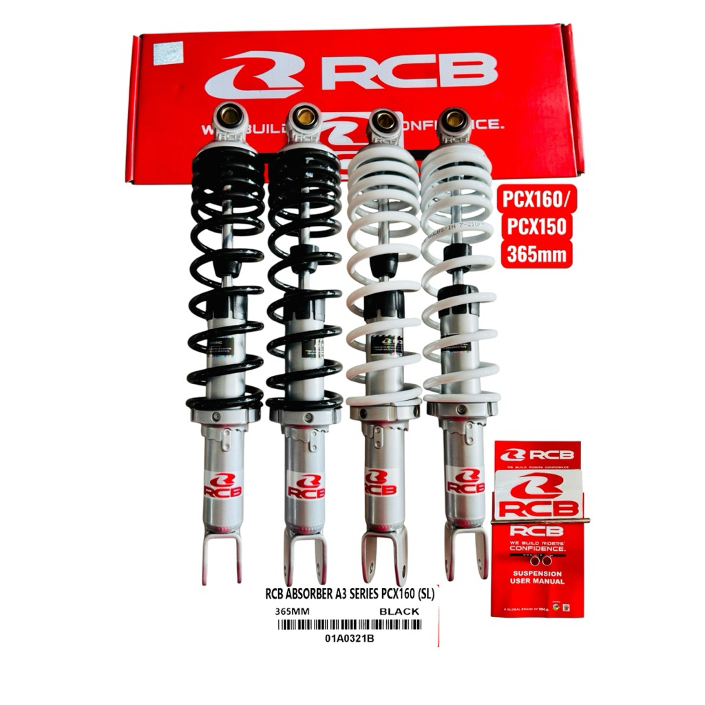 RCB SHOCK 365mm A3 SERIES PCX160/PCX150 RACING BOY | Shopee Malaysia