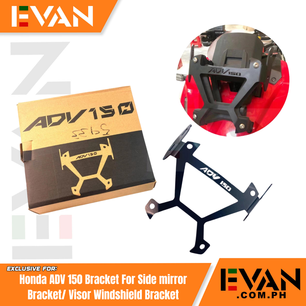 Honda ADV 150 Bracket For Side mirror Bracket/ Visor Windshield Bracket ...
