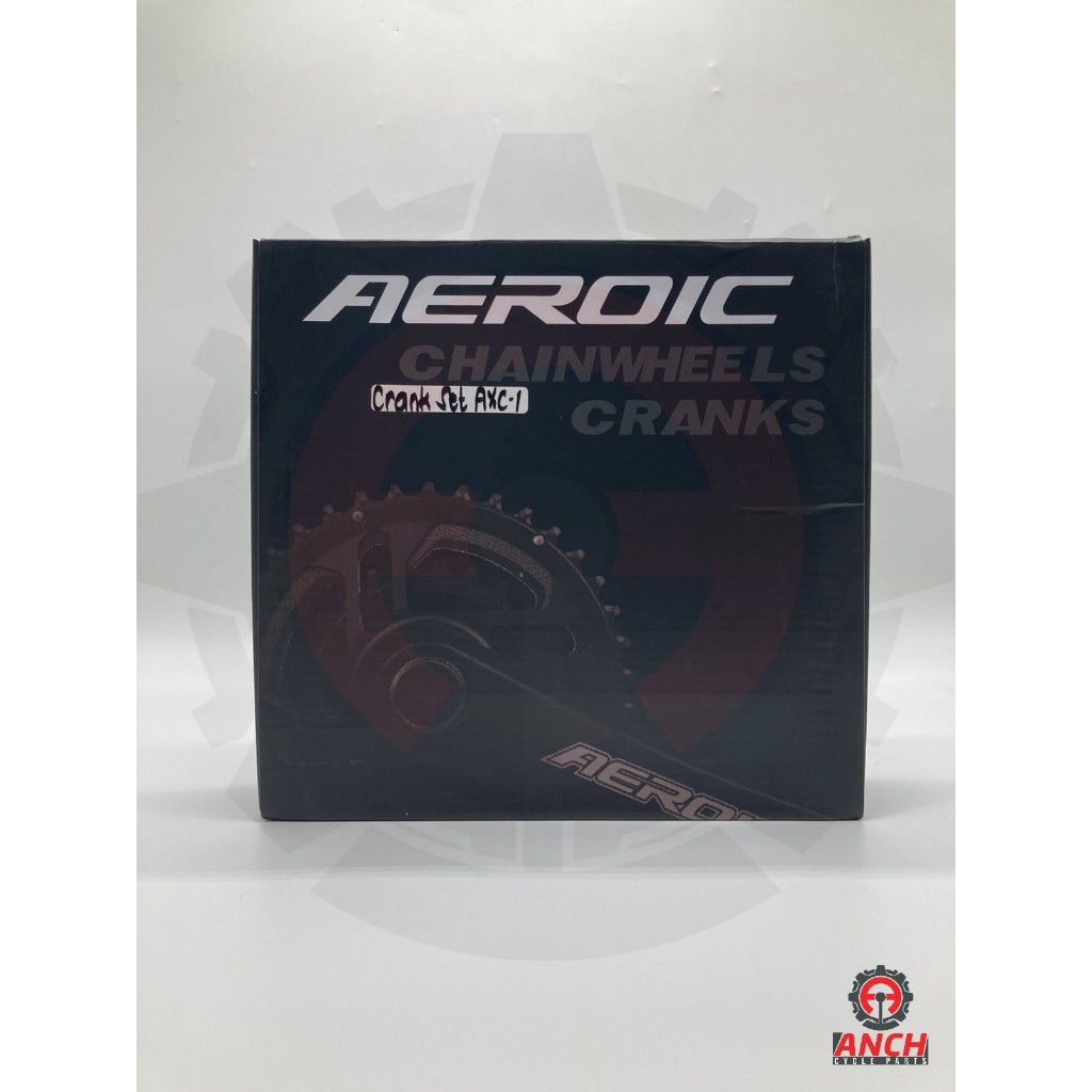 Crankset Aeroic AXC-1 mtb 8 - 11 spd 34T chainwheel square tapered ...