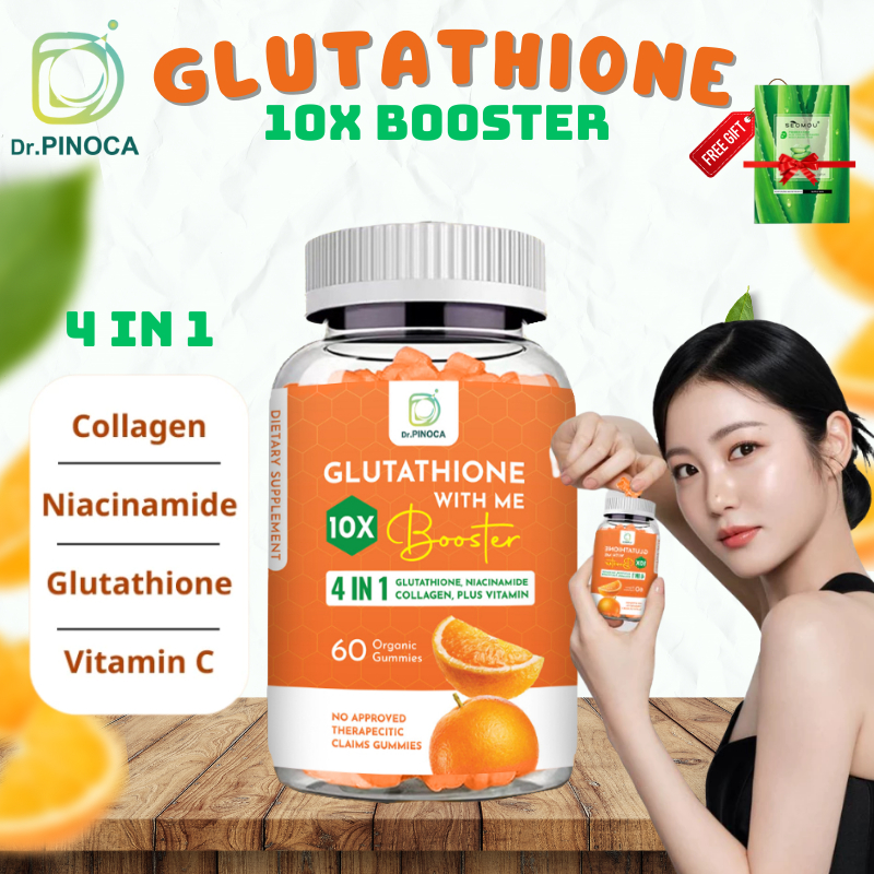 Dr Pinoca Glutathione Collagen Niacinamide Vitamins Gummies For Skin ...