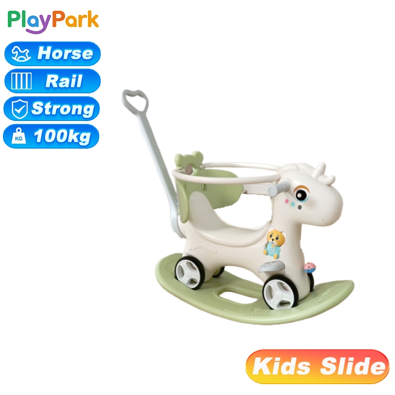 【PlayPark】Rocking Chair For Baby Rocker Swing Rocking Horse For Kids ...