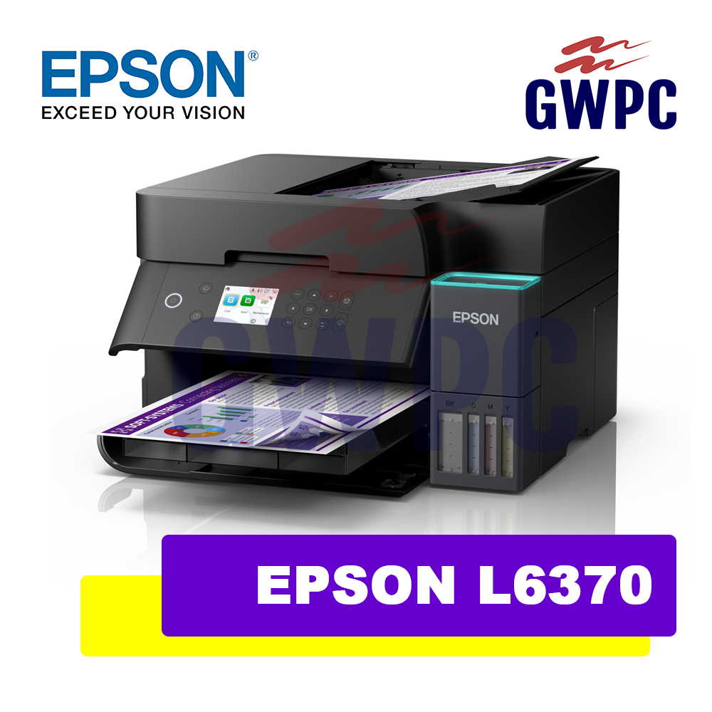 Epson EcoTank L6370 A4 Wi-Fi Duplex All-in-One Ink Tank Printer ...