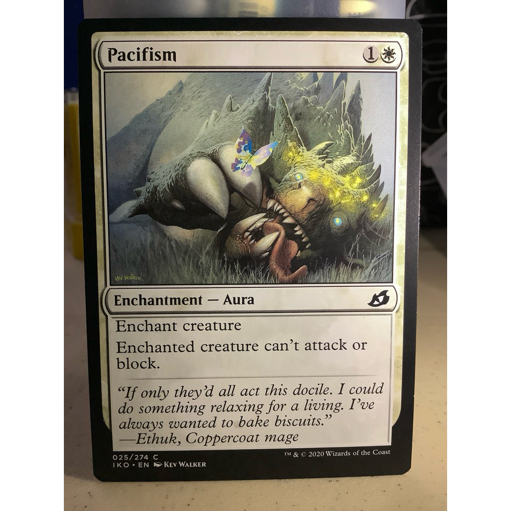MTG - Pacifism (Ikoria: Lair of Behemoths) - {Common - White} | Shopee ...
