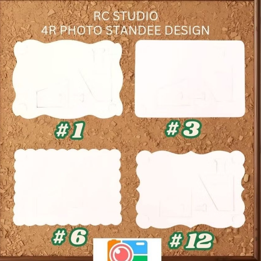 100pcs 4R Standee for photobooth paper frame frames 300gsm | Shopee ...