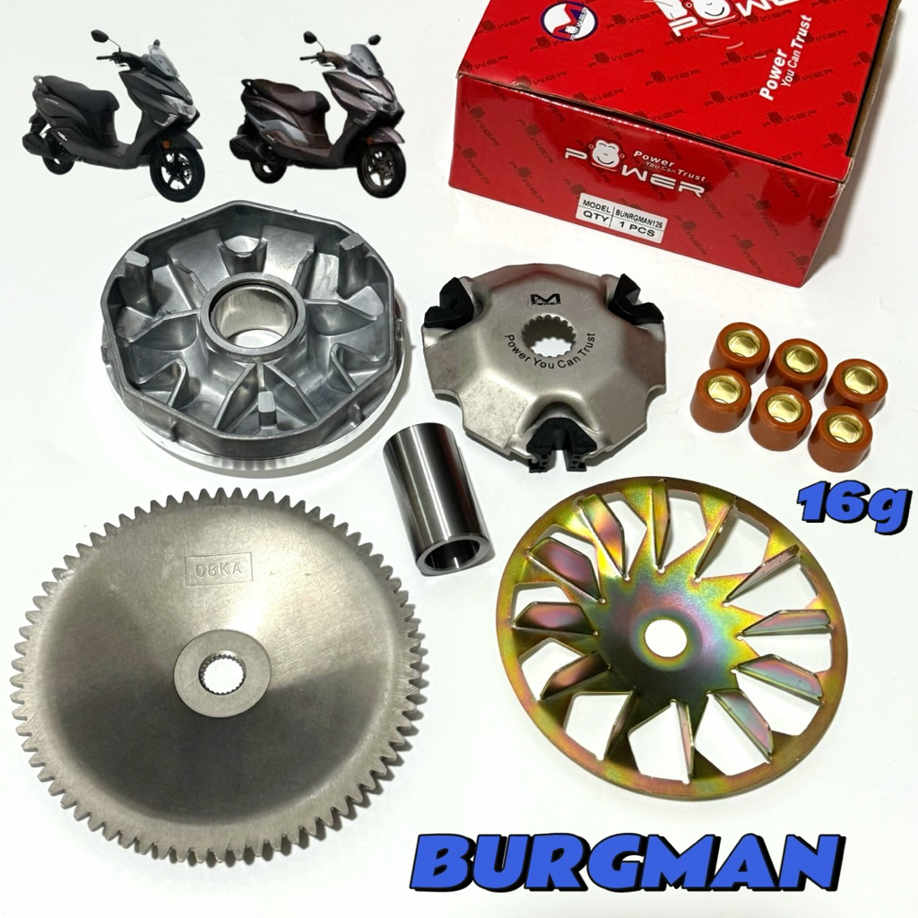 M.POWER PULLEY SET SUZUKI BURGMAN STREET | Shopee Malaysia