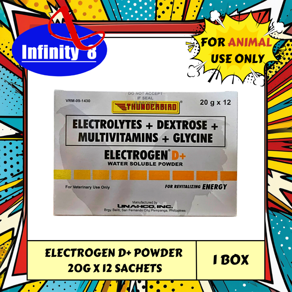 THUNDERBIRD ELECTROGEN D+ 20G X 12 SACHETS/BOX | Shopee Malaysia