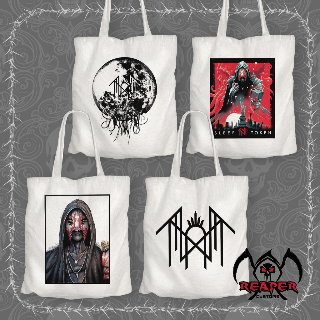 Sleep Token Tote Bag | Music, Sleep Token Merch, Sleep Token Band Merch ...