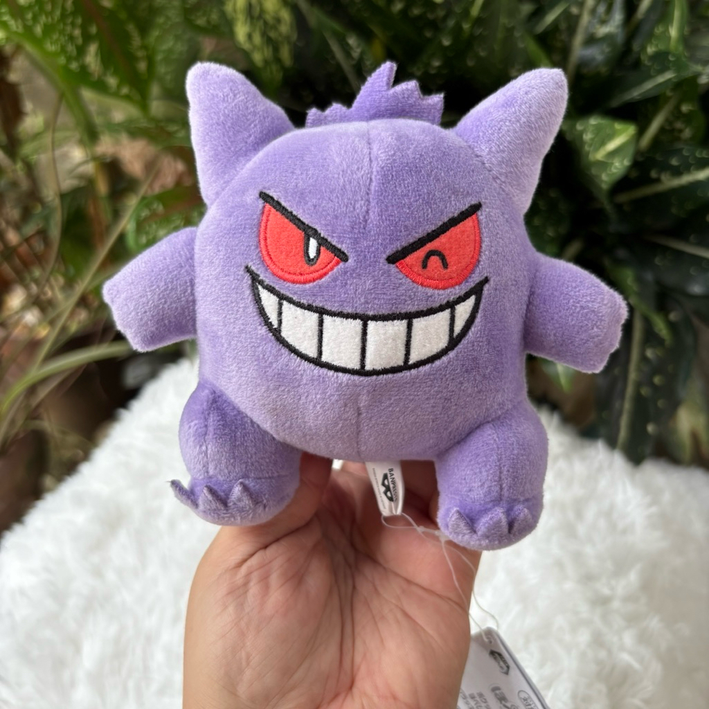 BP Pokemon ~I SMILED~ GENGAR 5 Inches Plush Toy | Shopee Malaysia
