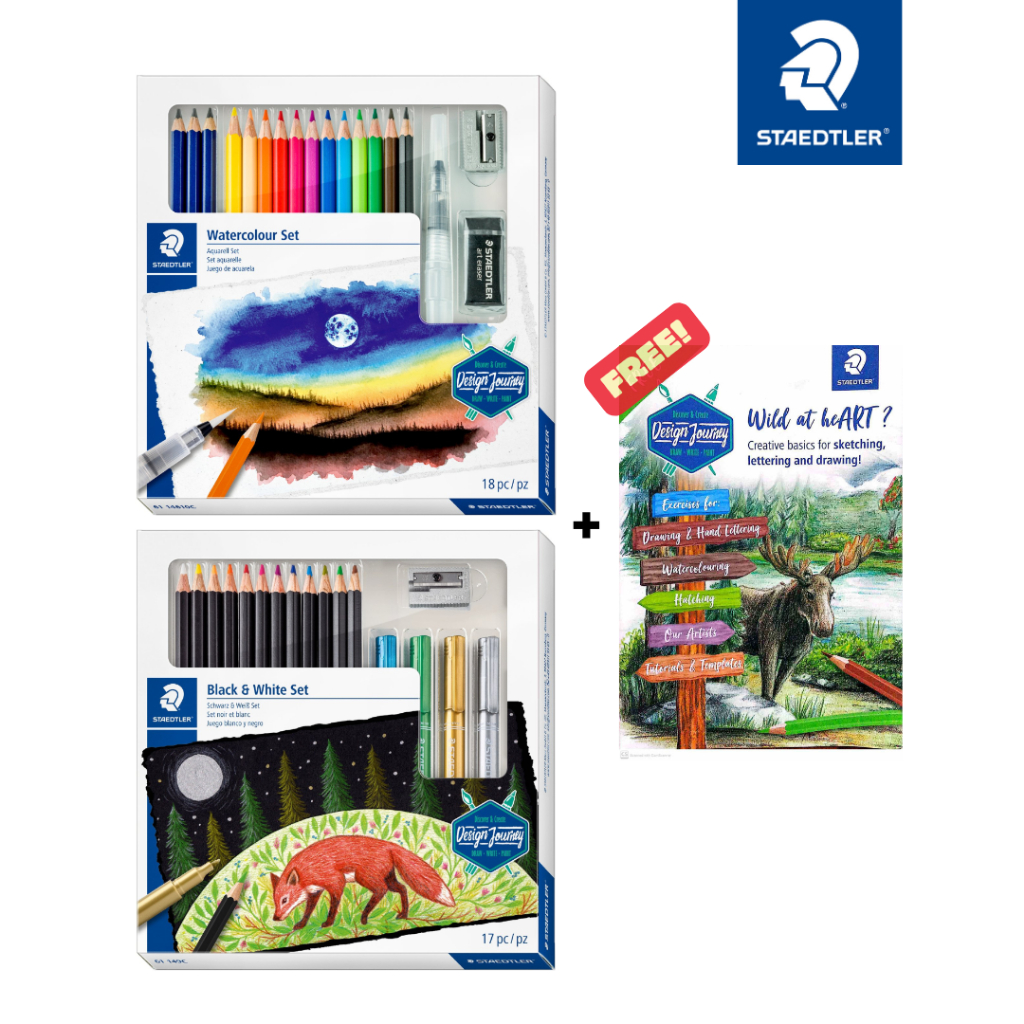 DESIGN JOURNEY MIXED SETS + FREE 1 tutorial booklet | Shopee Malaysia