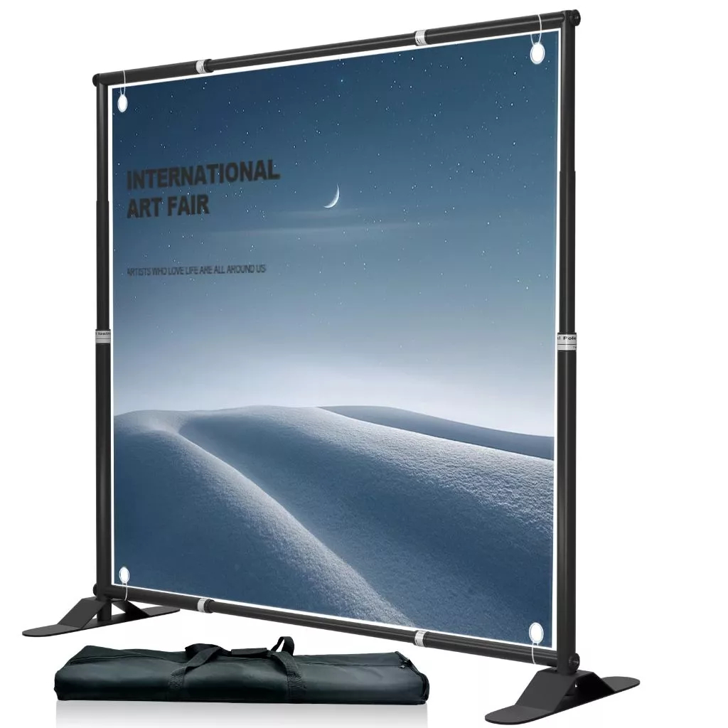 Portable Backdrop - Adjustable Collapsible 2.5*2.5M | Shopee Malaysia