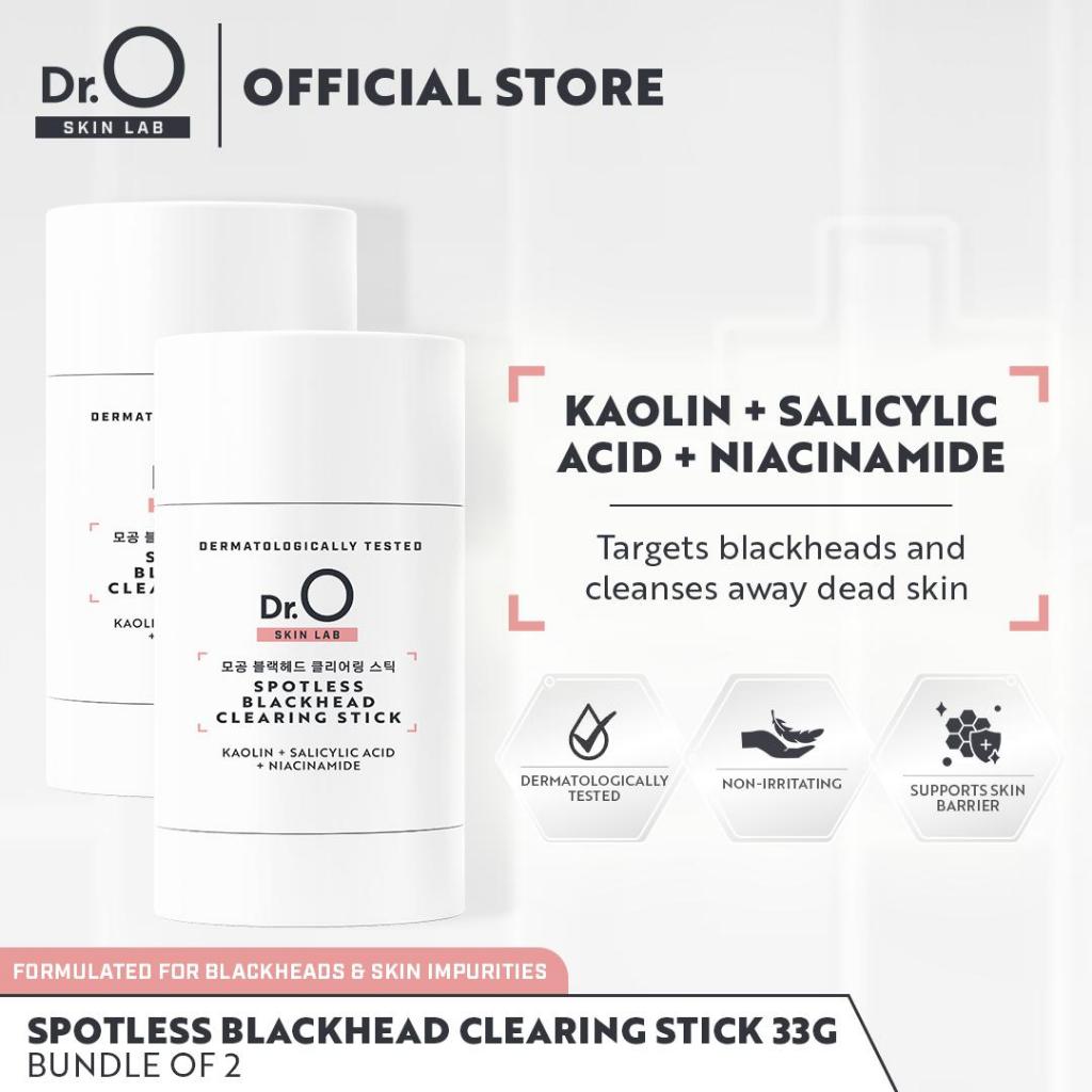 Dr.O Skin Lab Spotless Blackhead Clearing Stick 33g, Bundle of 2 ...