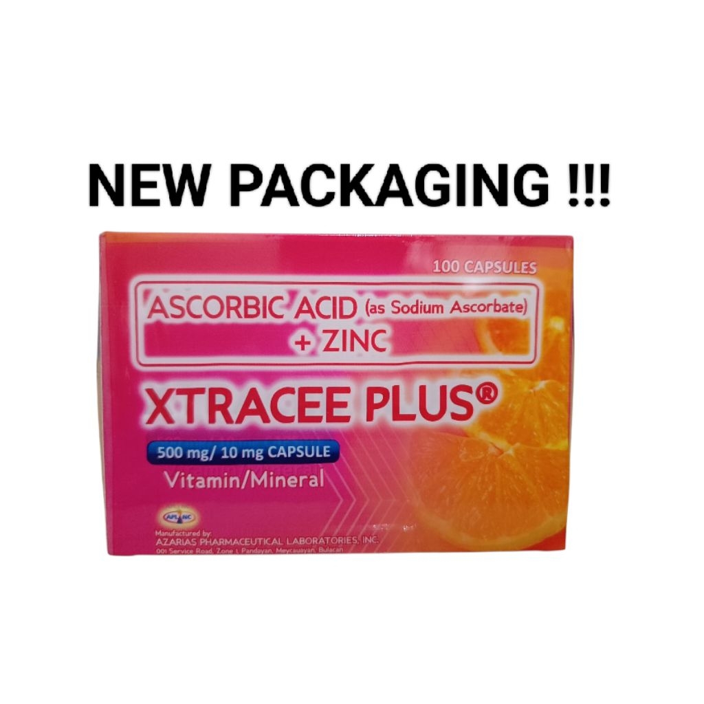 Sodium Ascorbate with zinc (Xtracee Plus 2028 expiration date) | Shopee ...