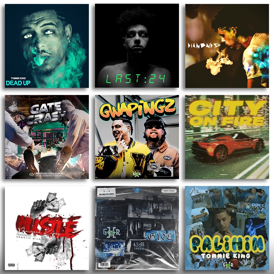 Tommie King Wall Display | Alt-Rap Artist Fan Art | Aesthetic Room ...