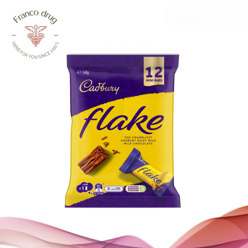 Cadbury Flake Milk Chocolate Share Pack 12 Mini Bars 168g | Shopee Malaysia