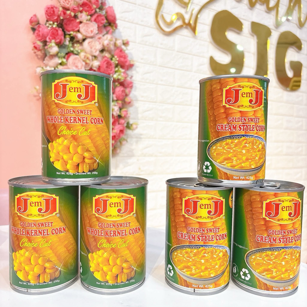 J em J Golden sweet whole corn creamy corn 425g | Shopee Malaysia