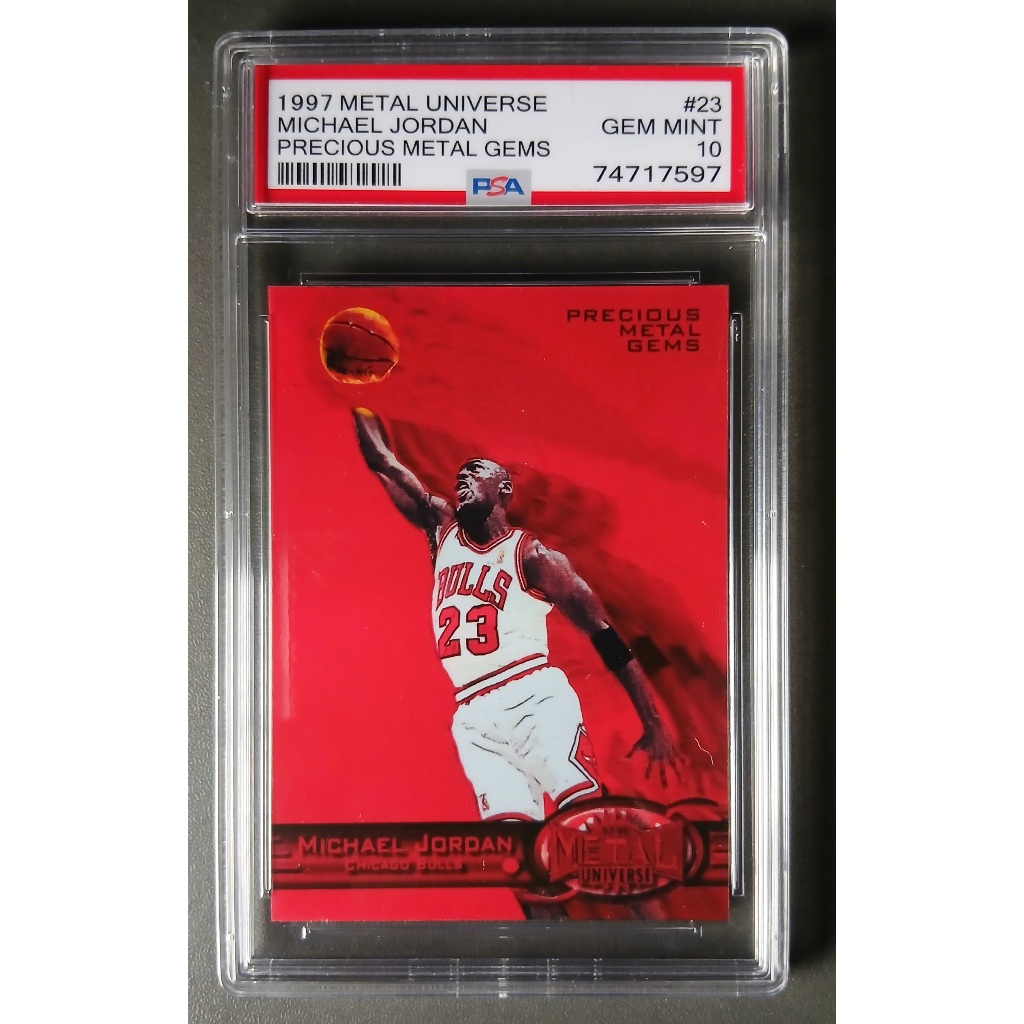 Custom card | Michael Jordan PMG with slab case | Shopee Malaysia