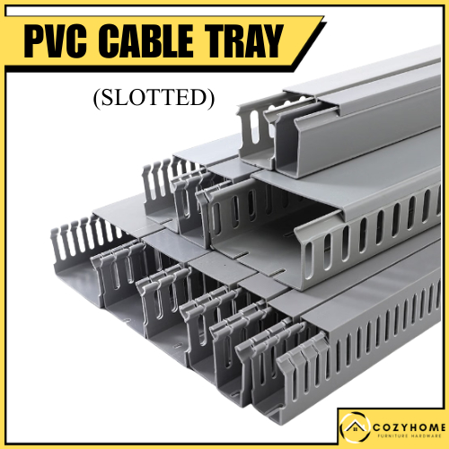 PVC Cable Tray Duct Slotted PVC cable trunking Wire Duct Cable ...