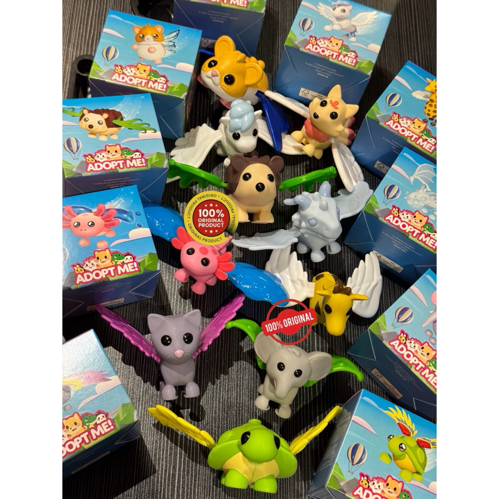 Mcdo Adopt Me Happy Meal Toys (Adopt Me Mcdo Toys) | Shopee Malaysia