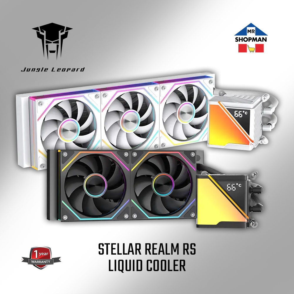 TẢN NHIỆT AIO JUNGLE LEOPARD STELLAR REALM 240 BLACK (MÀU ĐEN/ DIGITAL
