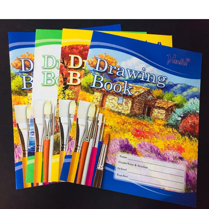 Vanda Drawing Book 18 Leaves (RANDOM COLOR) | Shopee Malaysia