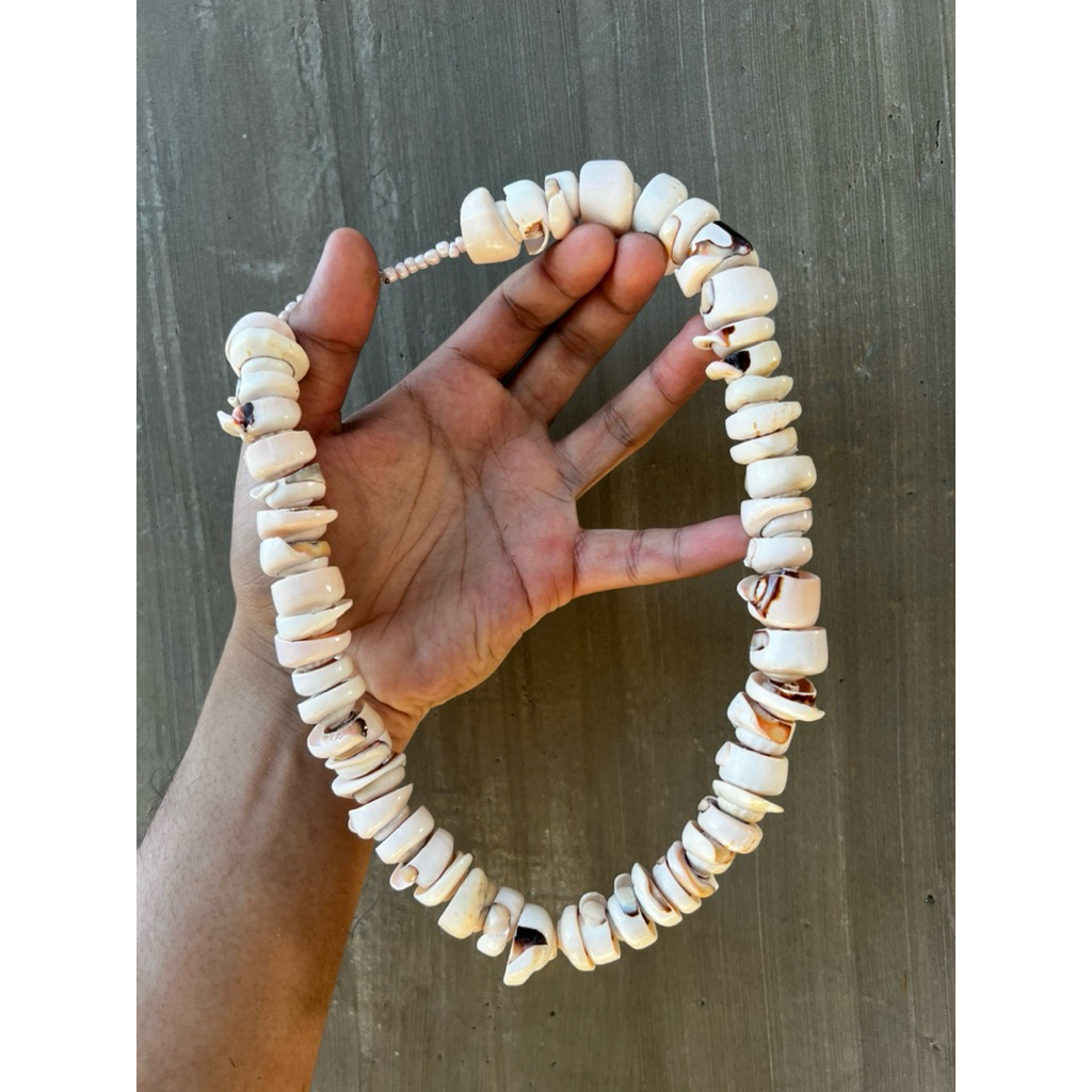 Necklace Puka Shell Big Size | Shopee Malaysia