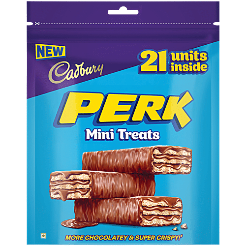 Cadbury Perk Mini Treats | 21 Units Inside | Crispy Wafer Chocolate ...