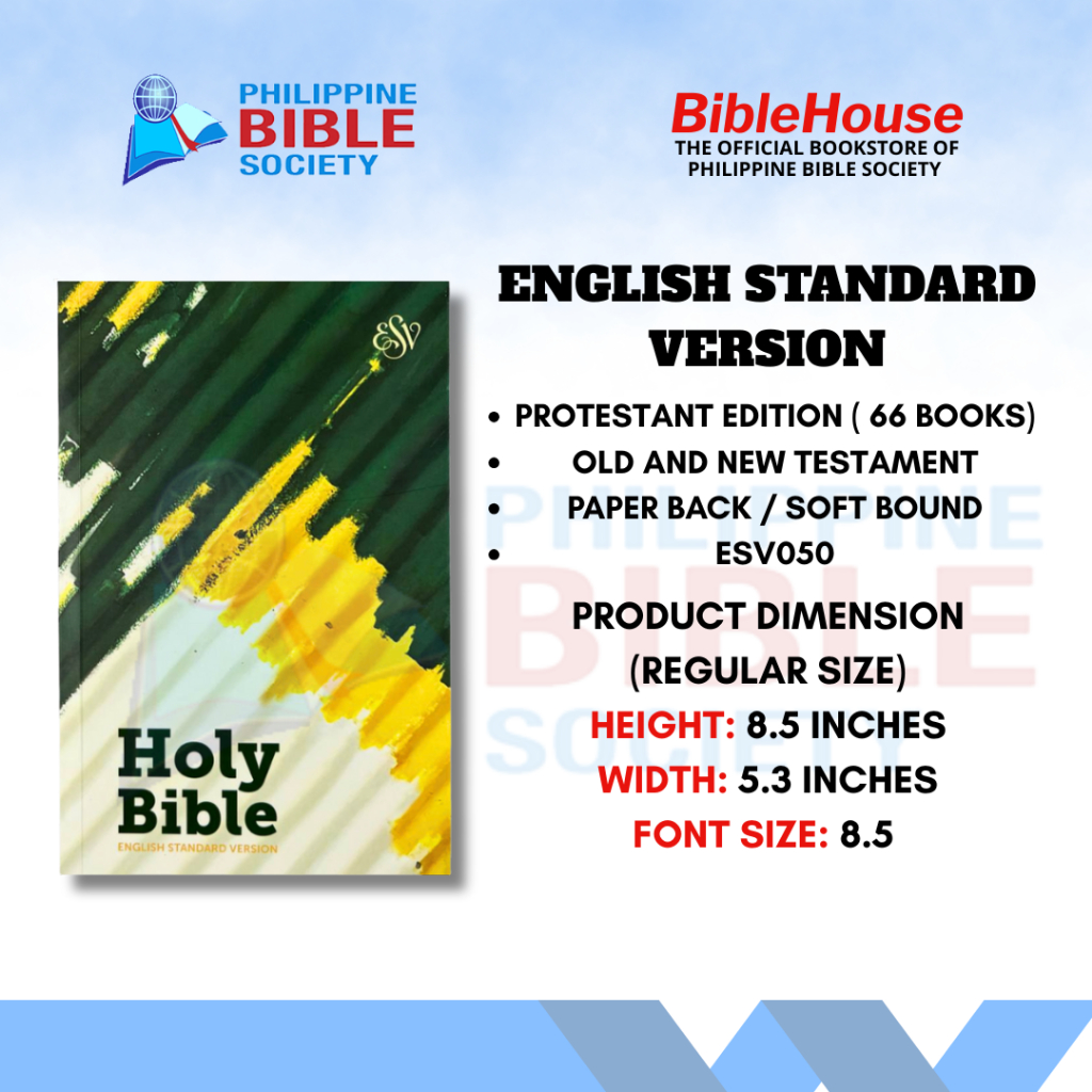 Bible House English Standard Version (ESV) Paperbound Protestant ...