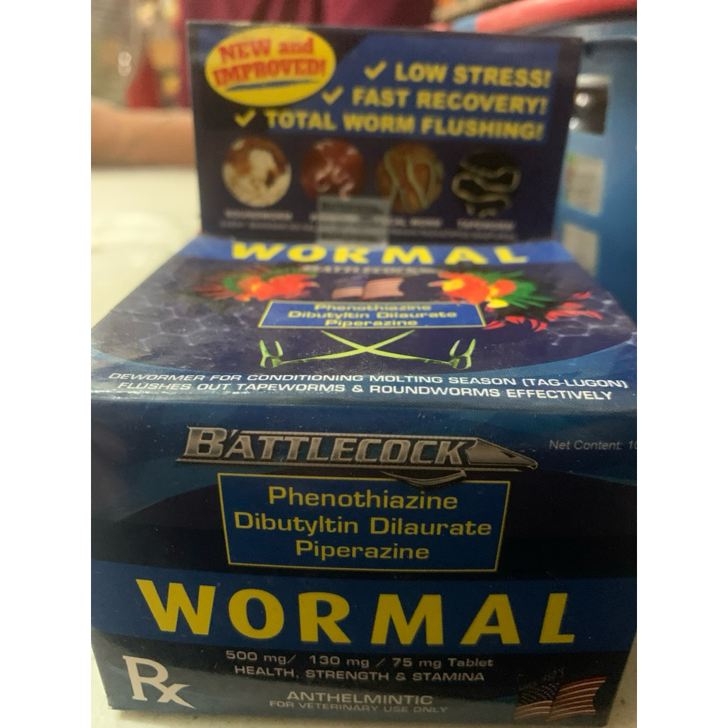 Wormal dewormer sold per banig 10pcs | Shopee Malaysia
