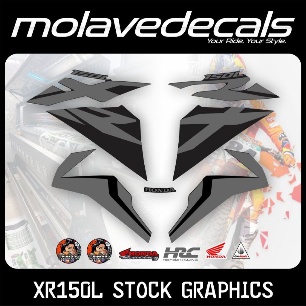 HONDA XR 150L DECALS 002 | Shopee Malaysia