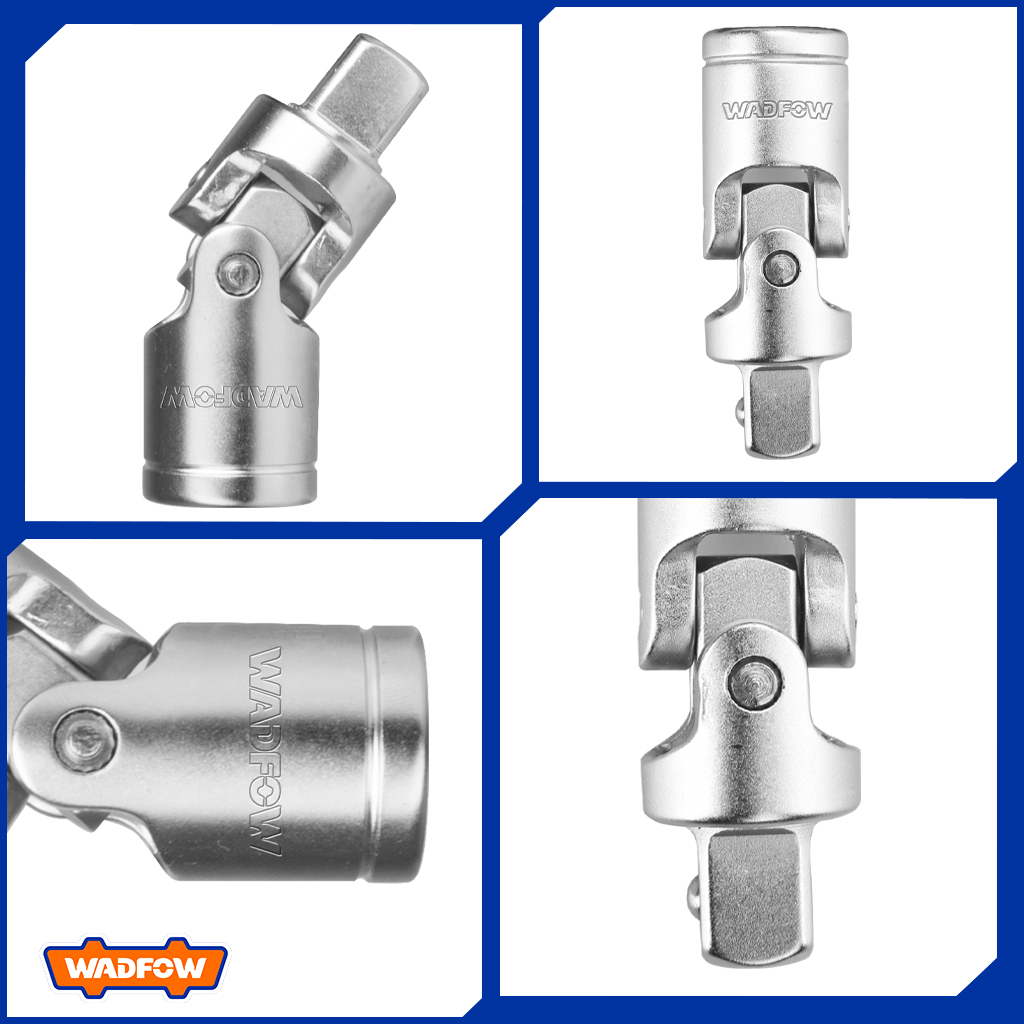 Wadfow 12 Universal Joint Socket Wrench Crv Quality Chromed Plated Material Shopee Malaysia